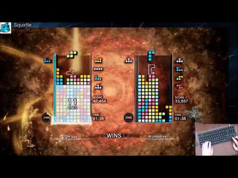 Tetris Effect Multiplayer Day 1! Expert Zone Battle Gameplay