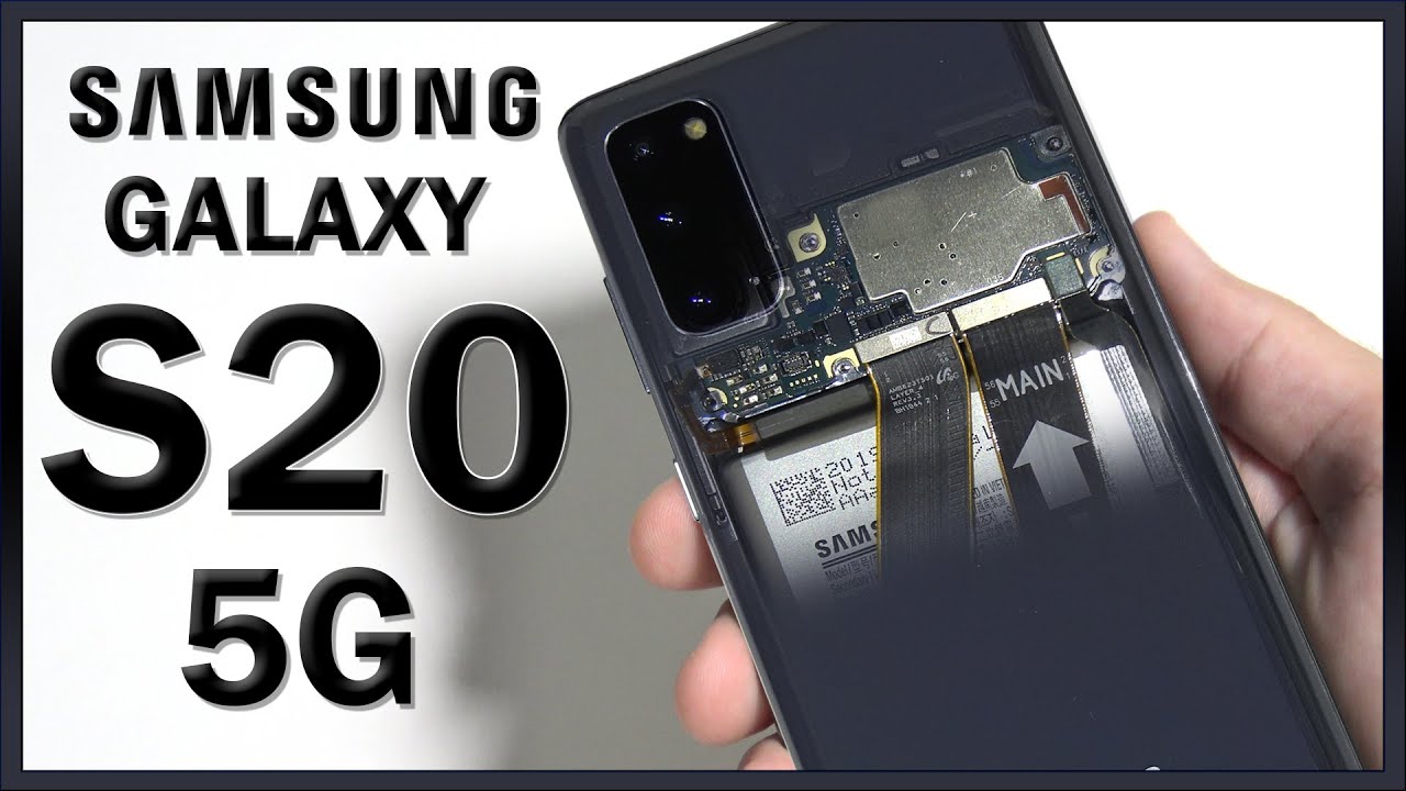 Samsung Galaxy S20 5G Disassembly Teardown Repair Video Review