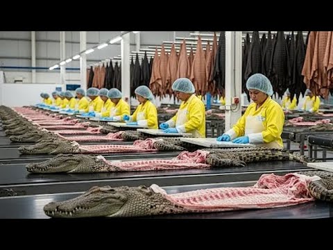 The Snake Leather factor insid snake skine Luxury jacket #documentary#factoryprocess#leatherjacket