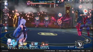 HSR 3.0 - MoC Floor 12 : Jingliu E0S1 X Serval E6, 3 stars clear !