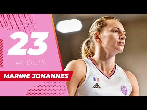Marine Johannès GOES OFF For 23 PTS vs Angers