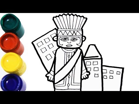 Mewarnai Gambar Ondel Ondel Betawi - Gambar Mewarnai Menarik