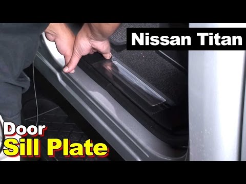 2016-2017 Nissan Titan XD Crew Cab Door Sill Plate