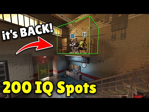 These +5 CRAZY Hiding Spots are BACK in Rainbow Six Siege X