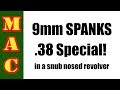 9mm spanks .38 Special and rivals .357 magnum!