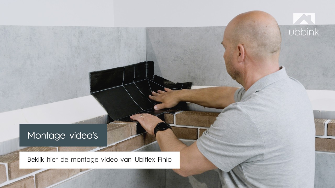 Ubiflex Finio - spouwaansluiting inwendige hoek