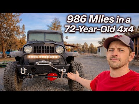 Will My New 1954 Willys Wagon Make The 1,000 Mile Road Trip Home? 