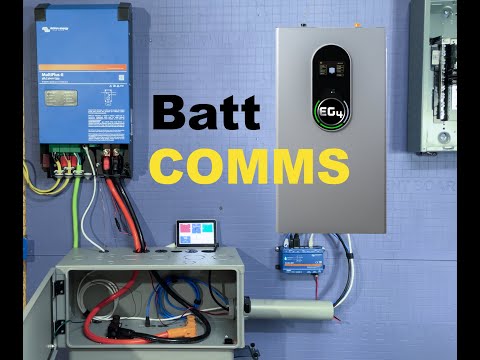 How to setup Victron and EG4 Battery Communications with Multiplus and Cerbo GX
