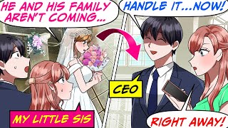 At My Little Sis's Wedding, the Groom's Side Didn't Show Up! So, I…[RomCom Manga Dub]