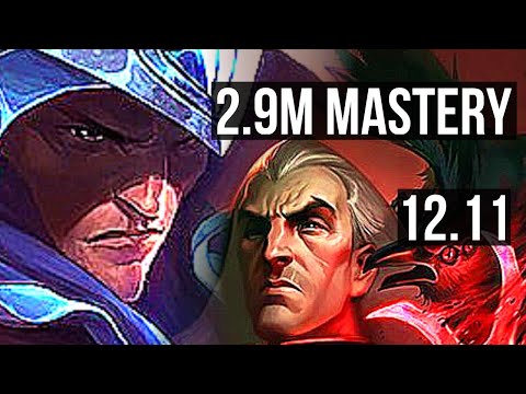 TALON vs SWAIN (MID) | 2.9M mastery, 7 solo kills, 1000+ games, 12/4/9 | NA Master | 12.11
