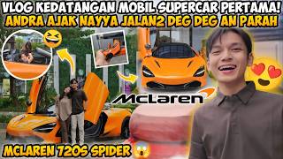 Download lagu VLOG KEDATANGAN MOBIL SUPERCAR PERTAMA! ANDRA AJAK NAYYA JALAN2 DEG DEG AN PARAH😱 mp3