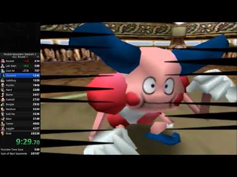 Pocket Monsters Stadium 2 Gym Leader Castle Round 1 Speedrun in 1:37:27 [Current World Record]