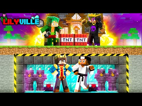 THEY STARTED THE CIVIL WAR In Lilyville 😱😡 | Minecraft