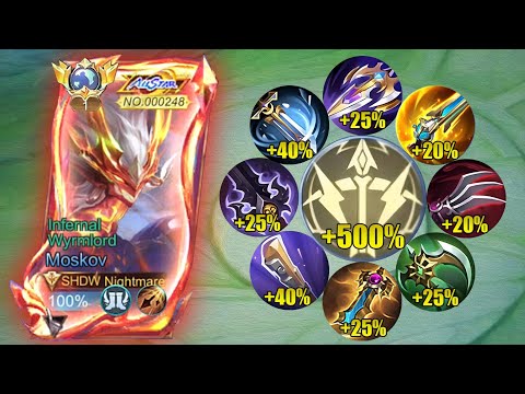TOP GLOBAL MOSKOV FULL ATTACK SPEED BUILD IS SO BROKEN!! ATK SPEED HACK NEW SEASON 38 2025! - MLBB