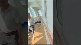 Walk the PERIMITER of Emerald Princess' STUNNING Promenade Deck in 10 Minutes!