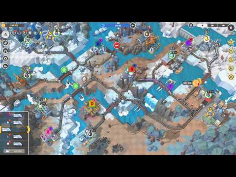 Passenger Flow DLC - Level 18: Canada (5 Stars) Train Valley 2