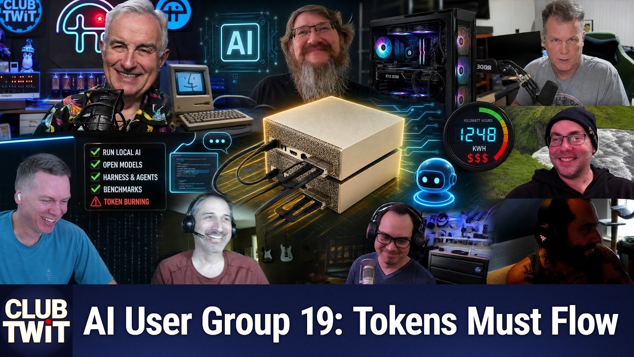 Club TWiT: AI User Group #19 - Leo Gets (DGX) Sparky