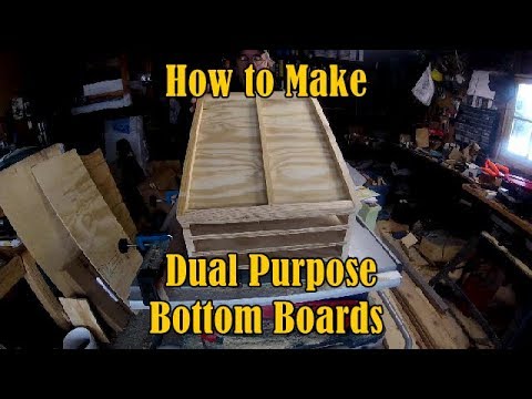 , title : 'Beekeeping:   How to Make Dual Pupose Hive Bottom Boards'