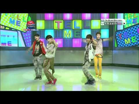 100624 Infinite - Tell Me + Gee