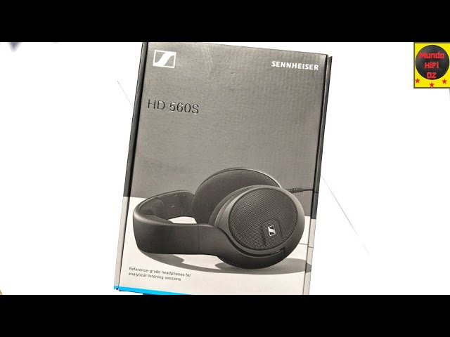 Vídeo relacionado con Sennheiser AURICULARES HD 560S, DIADEMA, CONECTOR DE 3,5 MM, NEGRO