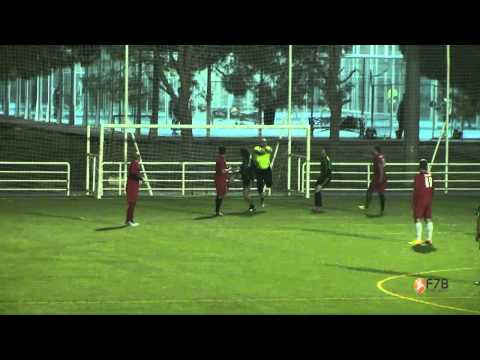 Fútbol 7 Bravo.  Segunda GII Jornada 15.  Nottingham 1 - 2 Aselogue