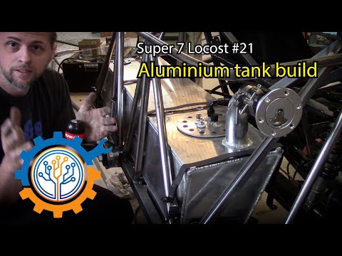 Building Super 7 Locost EP 21 - Aluminium tank!
