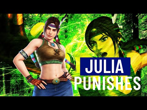 Julia Chang| Punish moves guide Season 4 Tekken 7