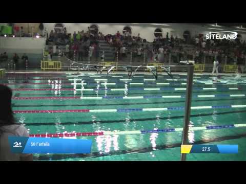 Serie 1 dei 50 Farfalla  Assoluti Maschi Master - Campionati Regionali Master 2015 VENETO e FRIULI