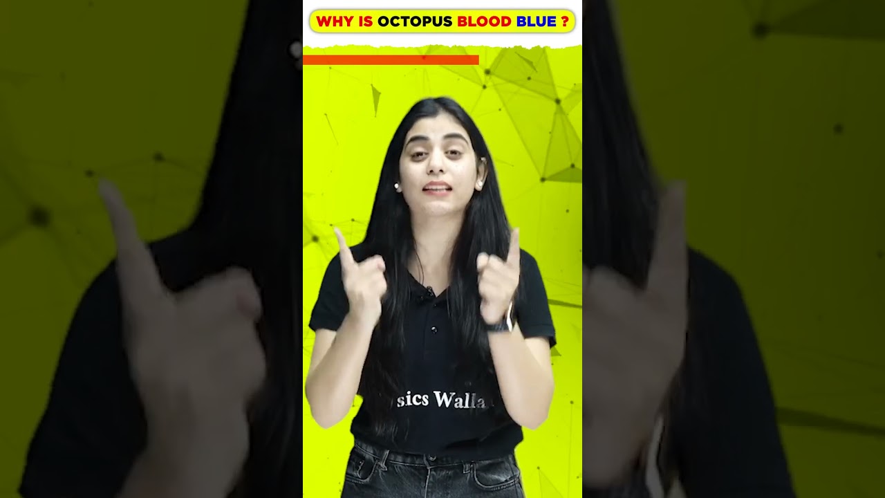 Kya Blood Blue Color Ka Bhi Hota Hai? 😱 #Shorts #PhysicsWallah