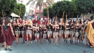preview picture of video 'Desfile Ibero y Romano, Fiestas de Sodales en Fortuna (Murcia)'
