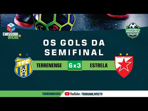 Goals from TERRENENSE 6 x 3 ESTRELA VERMELHA (Semifinal) | Miguelense Futsal Championship 2022
