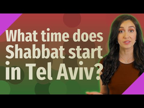 Shabbat Time Today