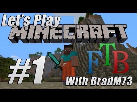 Let's Play Minecraft: Feed The Beast - Ep 1 - Getting Started