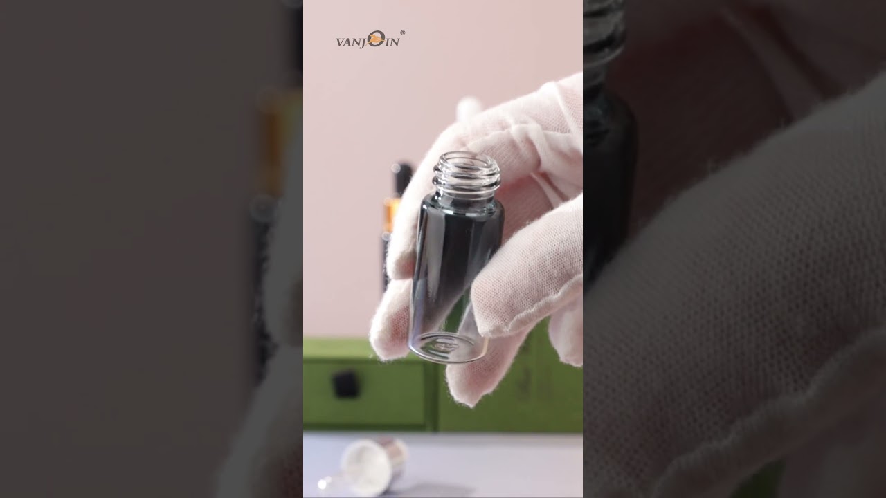 Essential Oil Serum Skincare Glass Dropper Bottle