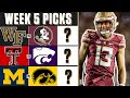 Week 5 College Football Betting Guide: EXPERT Picks, TOP Player Props + MORE | CBS Sports HQ