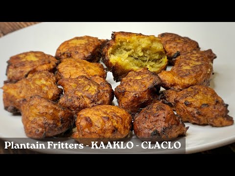 How to make Plantains Fritters | KAAKLO | Recette de Beignets de Banane | CLACLO