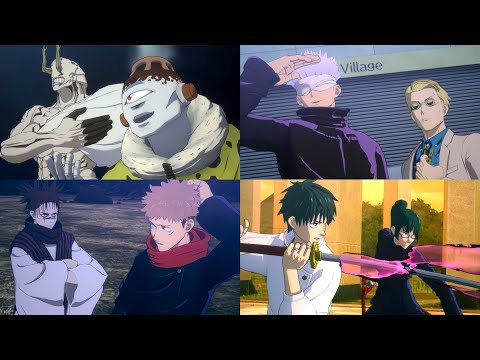 All Special Joint Team Skill Attacks | jujutsu kaisen cursed clash