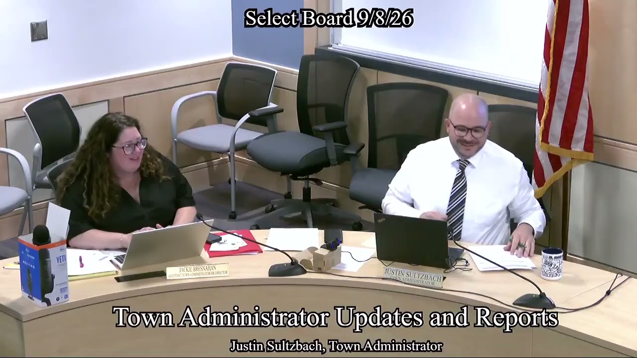 From the Board of Selectmen