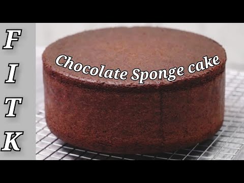 Basic Plain & Soft Sponge Cake | Condensed Milk Chocolate Sponge Cake | FITK