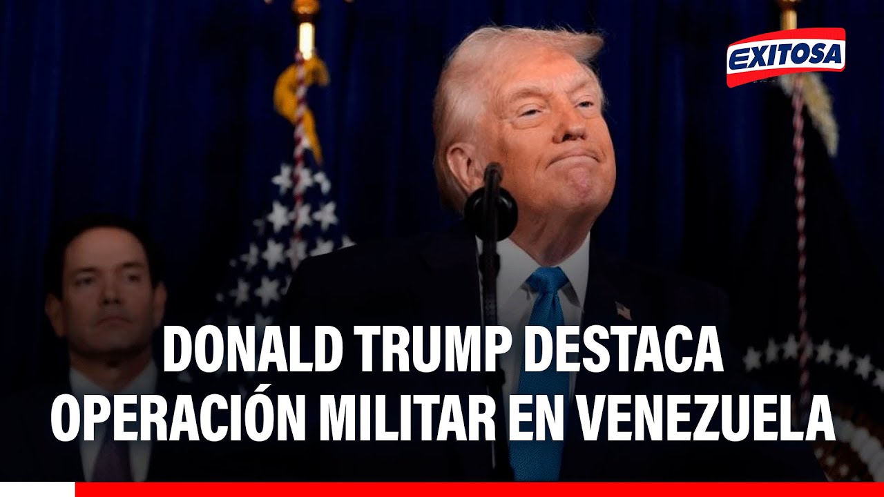 🔴🔵 Trump destaca operación militar en Venezuela: "Fue brillante, tácticamente fue algo increíble"