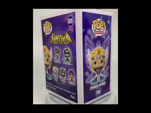 Vídeo relacionado con Cygnus Hyoga: Fun ko P o p ! Animation - Figura de vinilo con 1 protector gráfico compatible con ToysDiva (808 - 47688 - B)