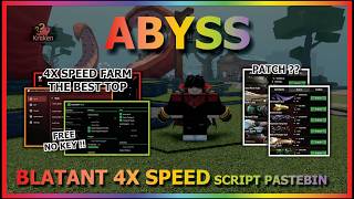 Download lagu ABYSS Script Pastebin 2026 AUTO FARM, 4X SPEED FARM, BLATANT, INSTANT, AUTO QUEST, SELL (NO KEY) 🐟 mp3