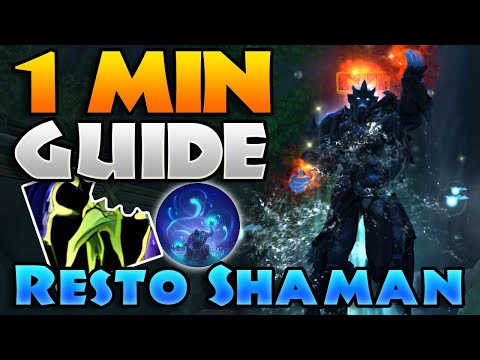 QUICK Resto Shaman GUIDE 11.2 Farseer Season 3 for m+ | Farseer in 1 Minute 41 Seconds!