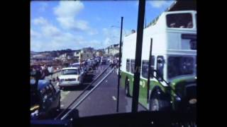 preview picture of video 'mystery coach tour ( on board )  - cine film - isle of wight'