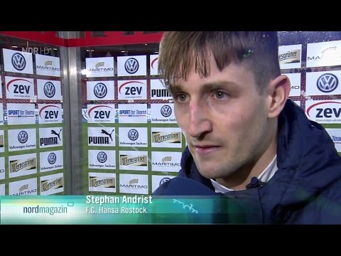 FSV Zwickau gegen Hansa Rostock - 28. Spieltag 16/17 - Nordmagazin