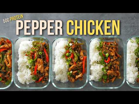 Black Pepper Chicken Stir Fry