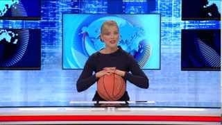 preview picture of video 'Košarkarska žoga v studiu oddaje Danes'