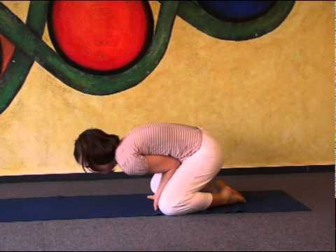 Einfacher Pfau - Yoga Asana Mayurasana