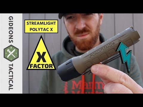 THE X-FACTOR! Streamlight Polytac X Flashlight