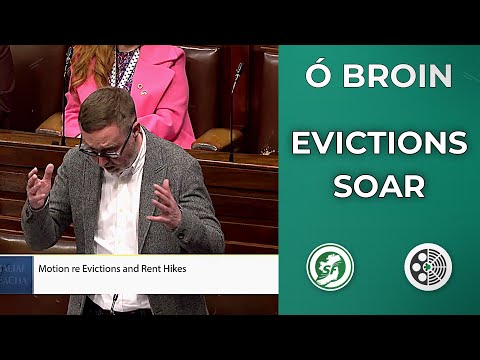 Eoin Ó Broin: Government Rent Reforms Fuel Evictions Crisis